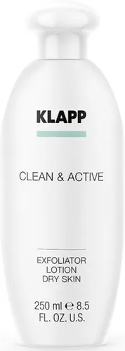 Klapp Clean & Active Exfoliator Lotion Dry Skin 250 ml