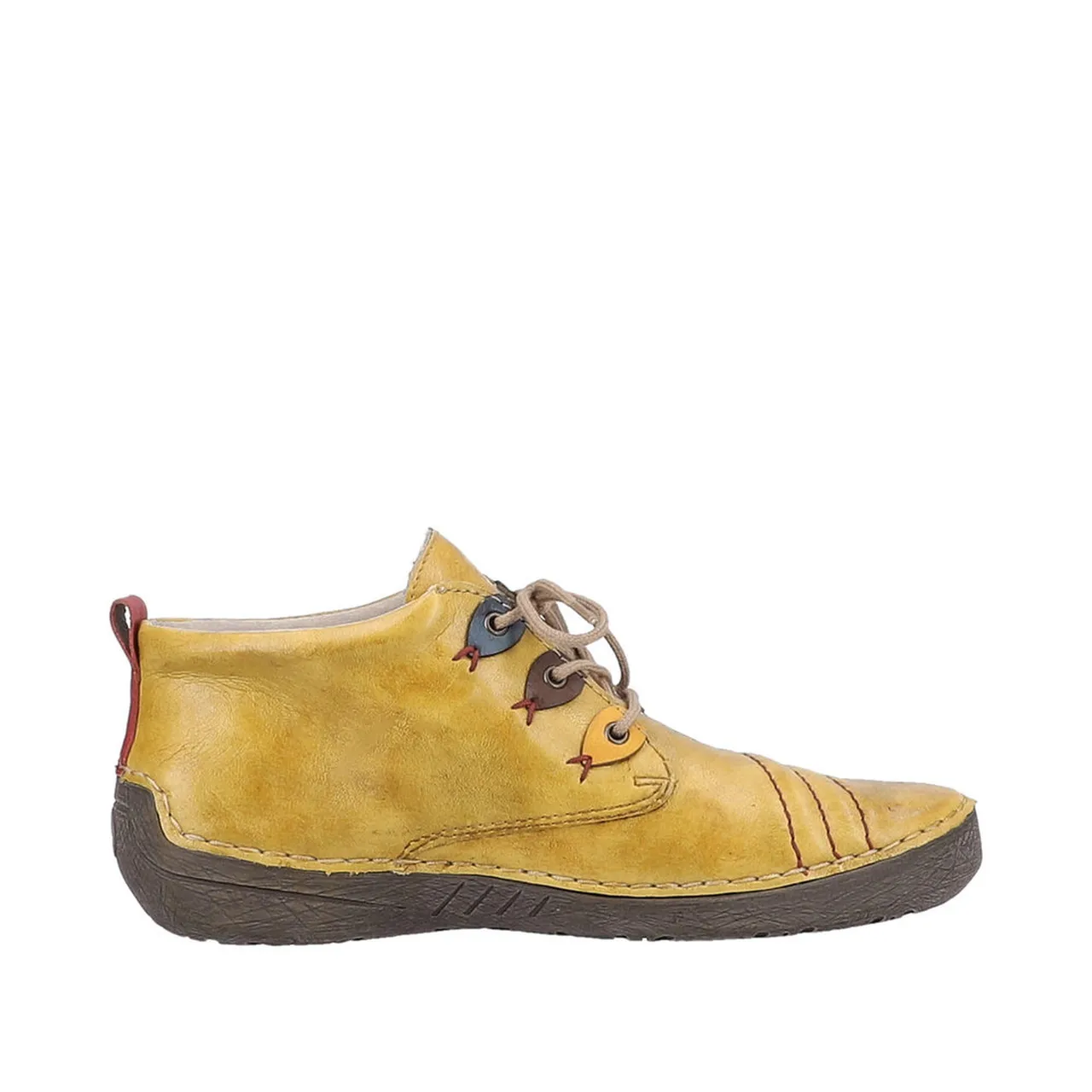 Klassische Sandalen gelb