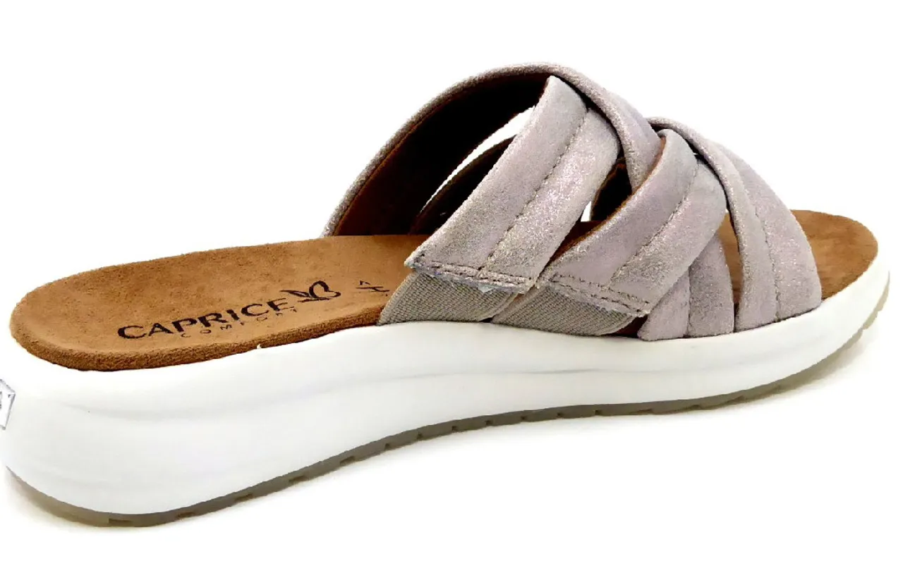 Klassische Sandalen grau