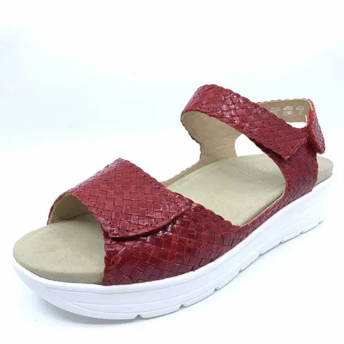 Klassische Sandalen rot Greta