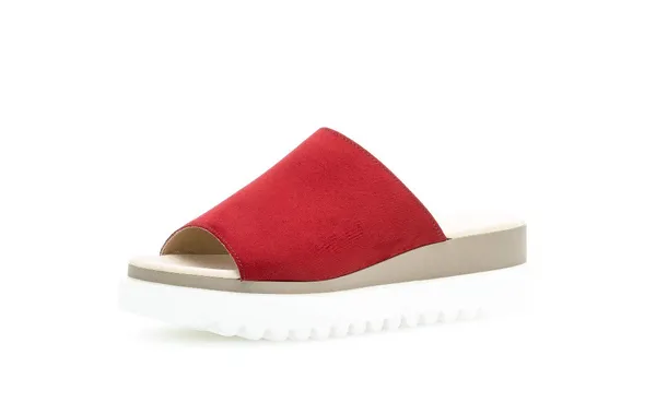 Klassische Sandalen rot