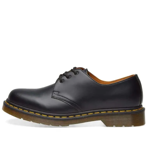 Klassische Schwarze Leder Oxford Schuhe Dr. Martens