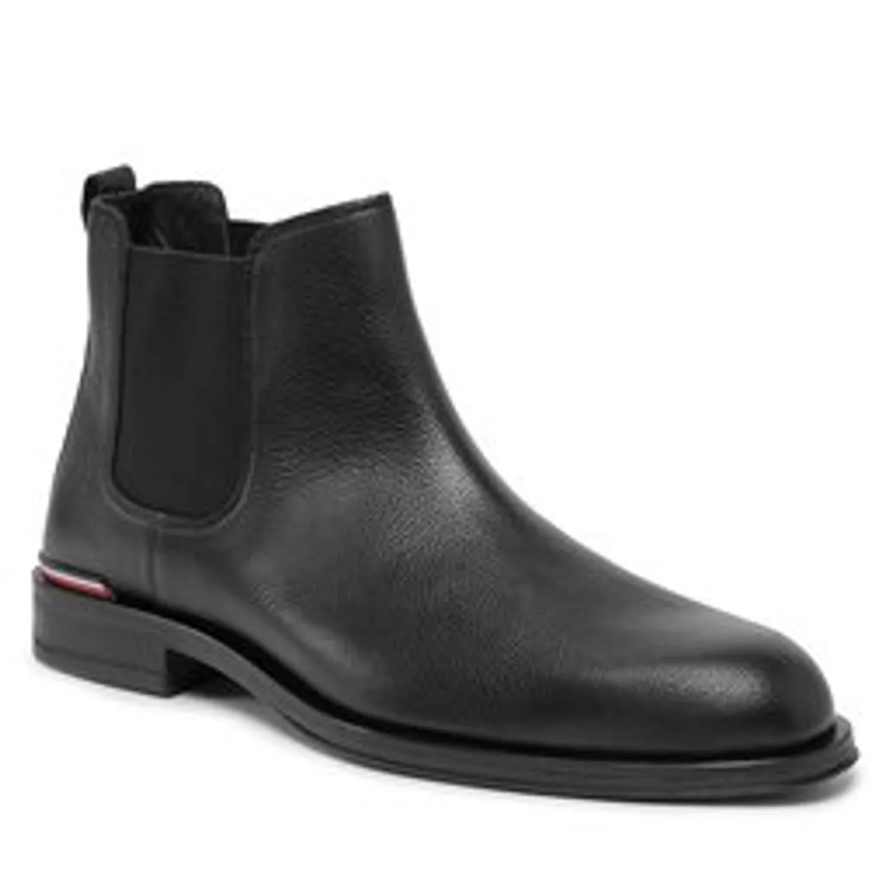 Klassische Stiefeletten Tommy Hilfiger Th Central Cc And Coin Black BDS