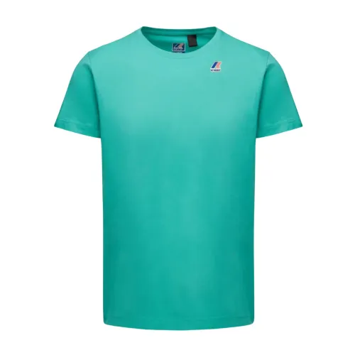 Klassische Wasserdichte Jacke,Knitwear,Jersey Baumwoll T-shirt mit Bedrucktem Logo,Polo Shirt Kollektion,T-Shirts K-Way