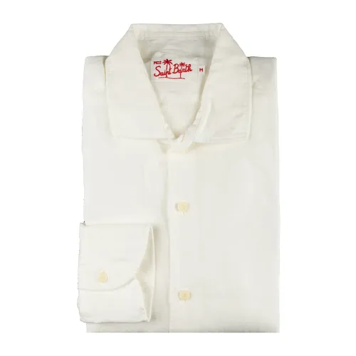 Klassisches Weißes Hemd MC2 Saint Barth