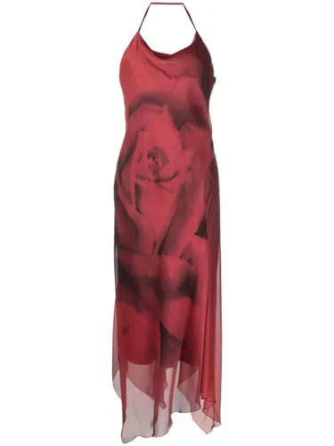 Kleid mit Rosen-Print