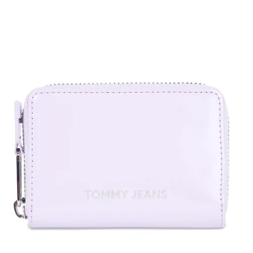 Kleine Damen Geldbörse Tommy Jeans Tjw Ess Must Small Za Patent AW0AW15935 Lavender Flower W06