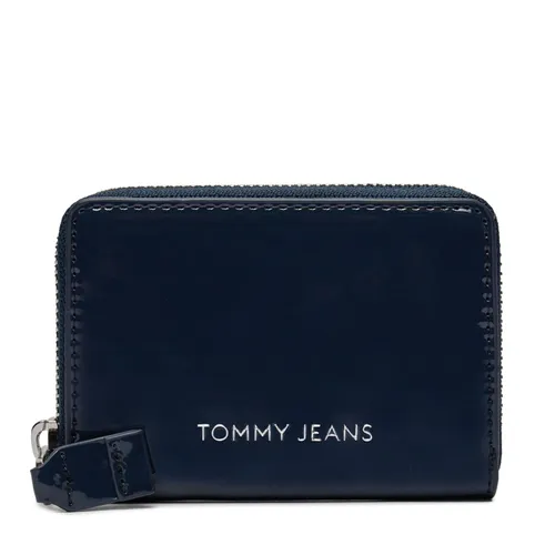Kleine Damen Geldbörse Tommy Jeans Tjw Ess Must Small Za Patent AW0AW16142 Dark Night Navy C1G