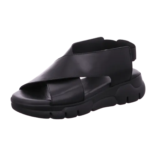 KMB Komfort Sandalen für Damen, schwarz