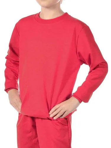 KMISSO Sweatshirt Mädchen Sweatshirt in tollen Farben (1-tlg) mit elastischem Bund