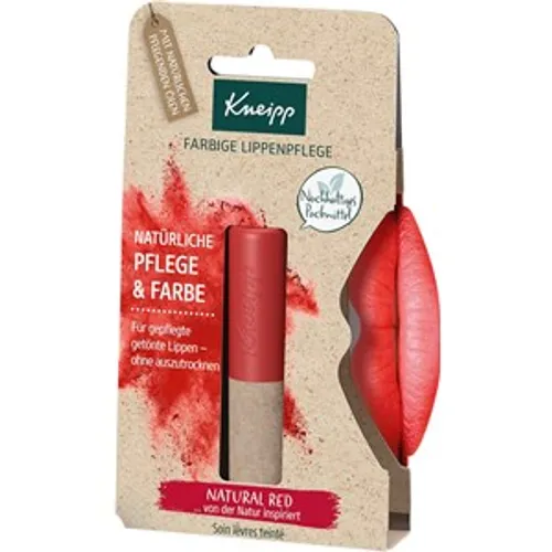 Kneipp Gesichtspflege Farbige Lippenpflege Natural Red Lippenbalsam Damen
