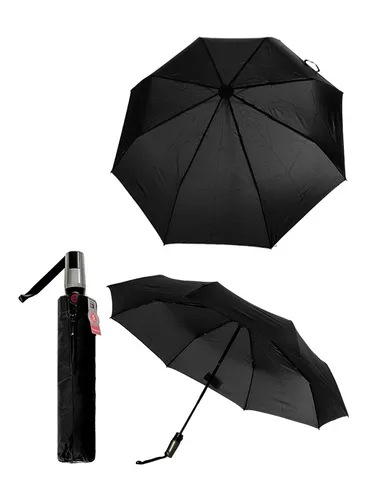 Knirps Herren Regenschirm schwarz