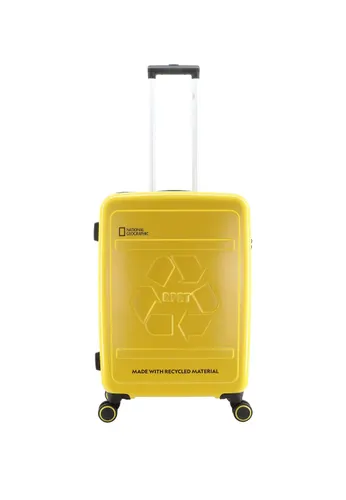 Koffer NATIONAL GEOGRAPHIC "Balance" Gr. B/H/T: 45 cm x 66 cm x 24 cm, gelb Koffer Trolleys
