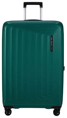 Koffer SAMSONITE "NUON 75" Gr. B/H/T: 49 cm x 75 cm x 30 cm 100 l, grün (pine green) Koffer Trolleys geräumiger Koffer, Trend Reisegepäck Reisekoffer...