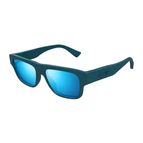 Kokua B638-03 Matte Petrol Blue Sunglasses Maui Jim