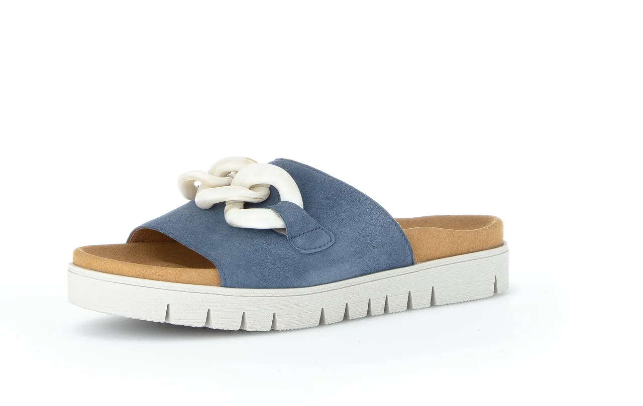Komfort Sandalen blau