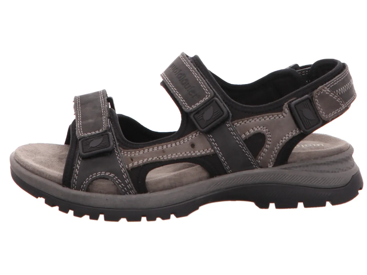 Komfort Sandalen schwarz 746001