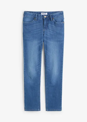 Komfort-Stretch-7/8-Jeans mit Schlitz