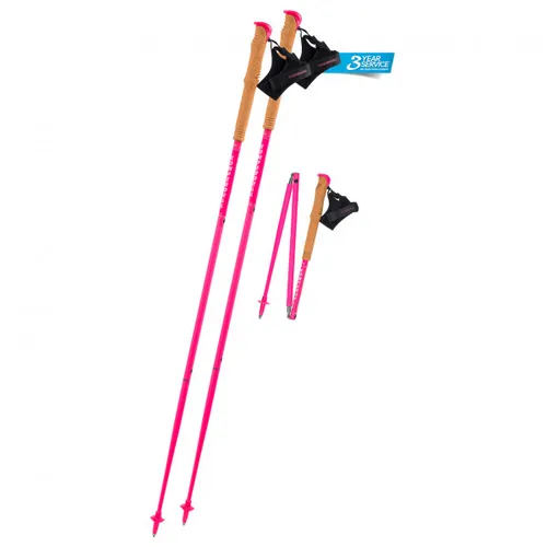 Komperdell - Carbon FXP Team Pink Foldable - Trailrunning Stöcke Gr 105 cm;125 cm;135 cm rosa