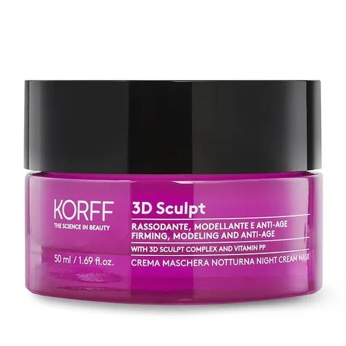 KORFF - 3D Sculpt Night Cream Mask Anti-Aging Masken 50 ml