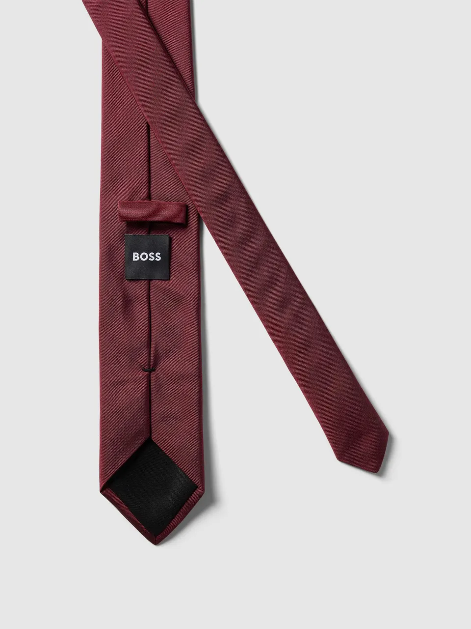 Krawatte mit Label-Patch