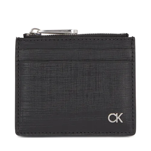 Kreditkartenetui Calvin Klein Ck Must Cardholder W/Zip K50K510885 Ck Black Check BAX