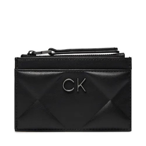 Kreditkartenetui Calvin Klein Re-Lock Quilt Cardholder K60K611372 Ck Black BEH