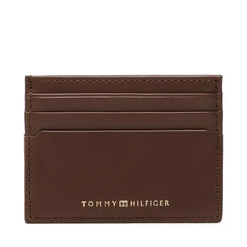 Kreditkartenetui Tommy Hilfiger Th Premium Leather Cc Holder AM0AM10987 GT8
