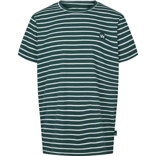 Kronstadt Kids Jungen Timmi Recycled Striped T-Shirts Mehrfarbig