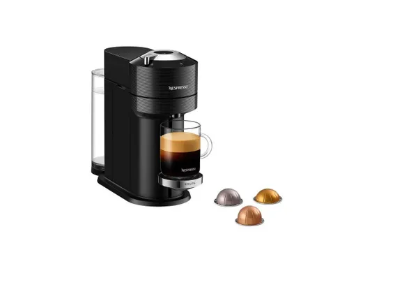 Krups Kapselmaschine Nespresso XN9108 Vertuo Next Premium 1,1 L Wassertank, Kapselerkennung durch Barcode, 6 Tassengrößen, Power-Off Funktion