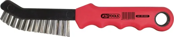 KS Tools 201.2321 Stahldraht-Bremssattel-Drahtbürste