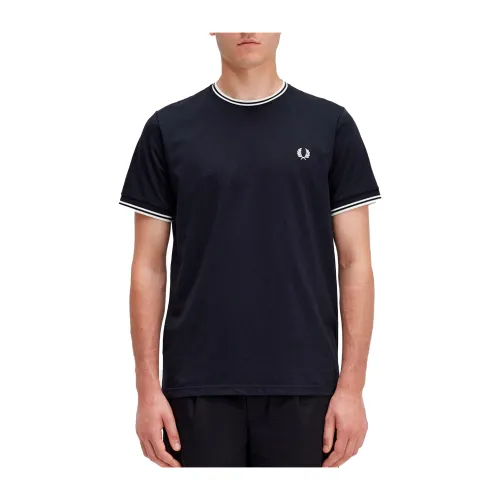Kurzarm Twin Tipped T-Shirt Fred Perry