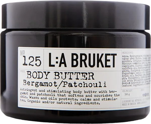 L:A Bruket No. 125 Body Butter Bergamot/Patchouli 350 g
