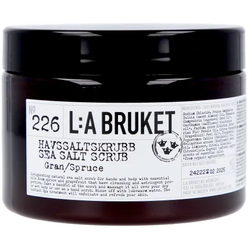 L:A Bruket Sea Salt Scrub Spruce 420 g