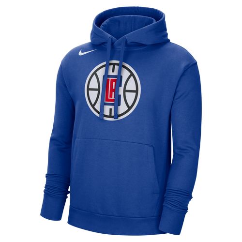 LA Clippers Nike NBA Fleece-Hoodie für Herren - Blau