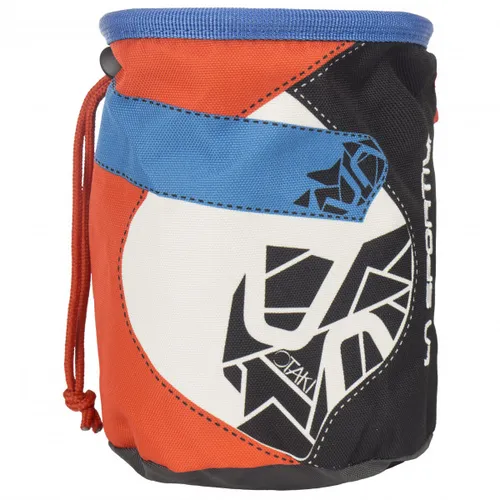 La Sportiva - Otaki Chalk Bag - Chalkbag Gr One Size schwarz/rot/weiß/blau