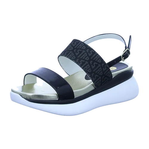 La Strada Sporty sandal für Damen, schwarz