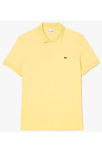 Lacoste Regular Fit Poloshirt Kurzarm gelb