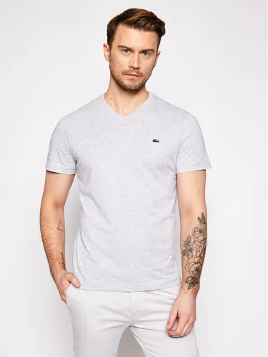Lacoste T-Shirt TH2036 Grau Regular Fit