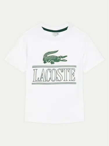 Lacoste T-Shirt TJ3804 Weiß Regular Fit