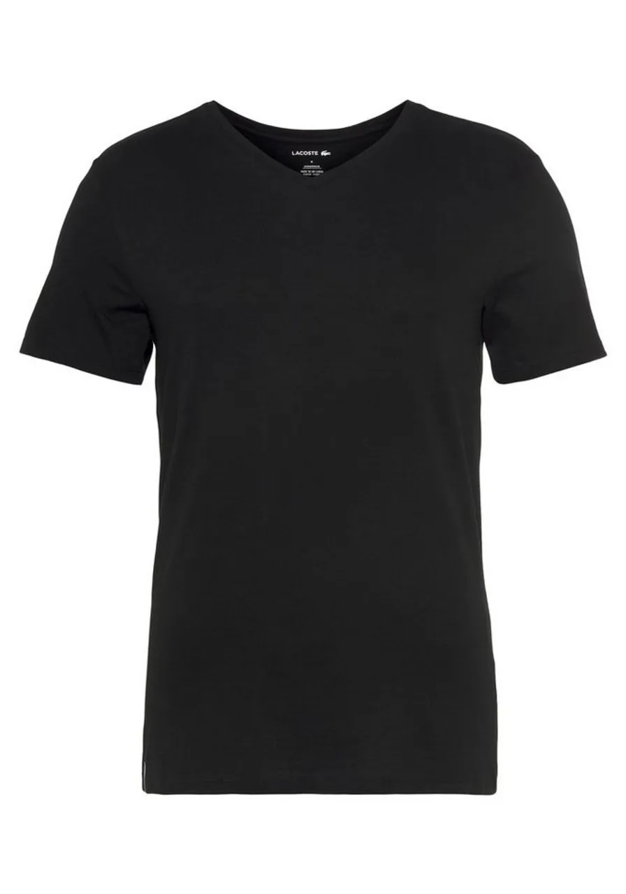 Lacoste V-Shirt (Packung, 3er-Pack) im unifarbenen Look