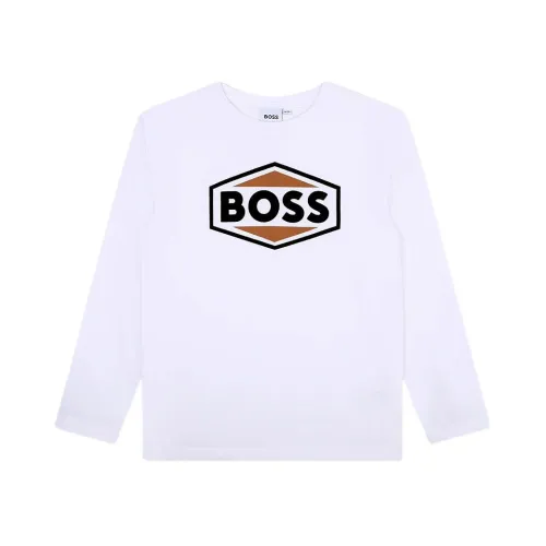Langarm Bedrucktes T-Shirt Hugo Boss