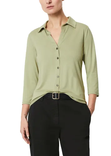 Langarmblusen Jersey blouse, 3 4 sleeve, classic