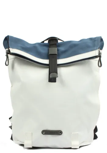 Laptoprucksack 7CLOUDS "Dwars 7.4" Gr. B/H/T: 28 cm x 37 cm x 11 cm, weiß (weiß, blau) Rucksäcke Taschen