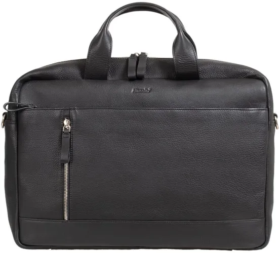 Laptoptasche FIXBAG "schwarz" Gr. B/H/T: 41 cm x 28 cm x 9,5 cm, schwarz Herren Taschen Koffer