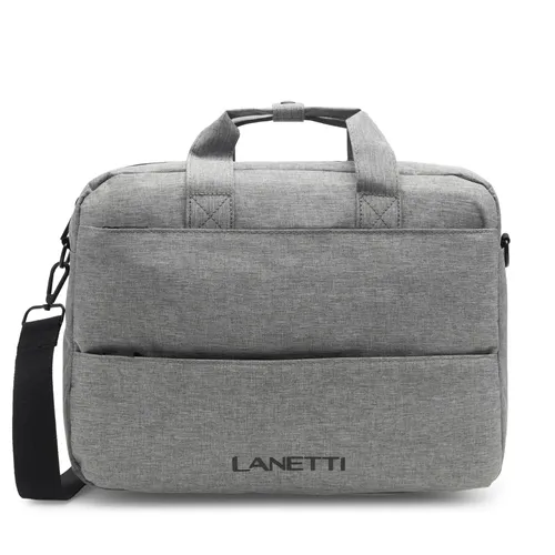 Laptoptasche Lanetti LAN-K-011-04L Grau