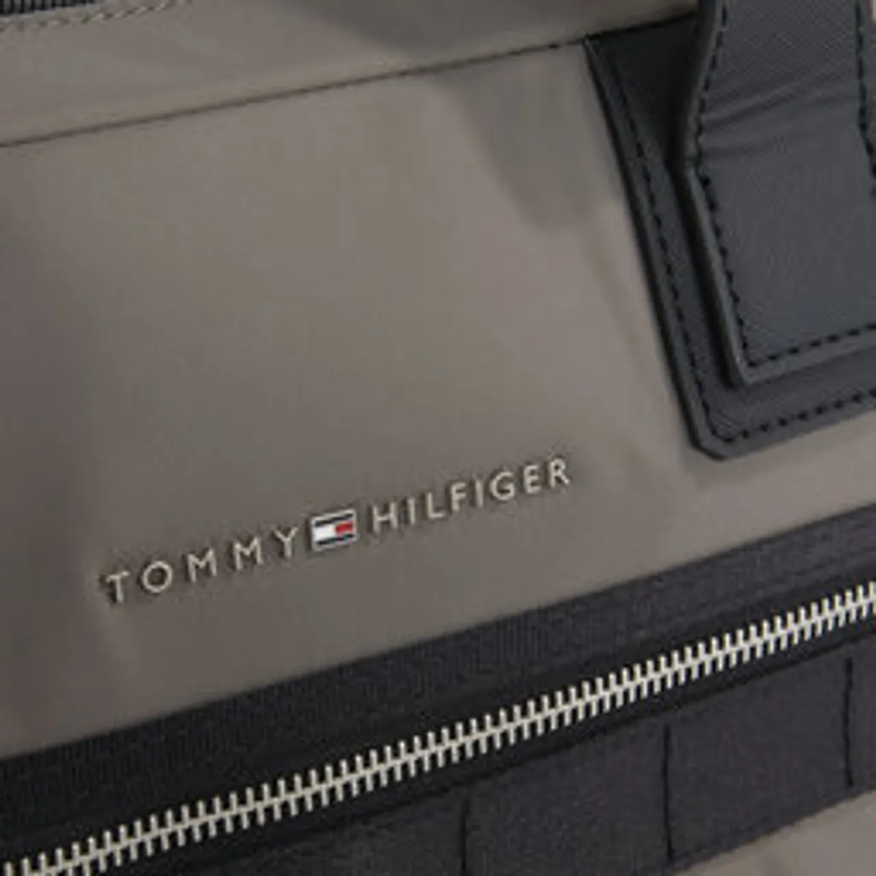 Laptoptasche Tommy Hilfiger Th Elevated Nylon Computer Bag AM0AM11574 Shady Stone PRB