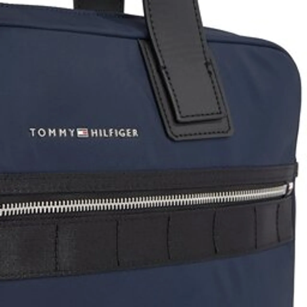 Laptoptasche Tommy Hilfiger Th Elevated Nylon Computer Bag AM0AM11574 Space Blue DW6
