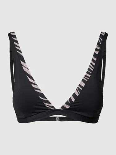 LASCANA Bikini-Oberteil in Triangel-Form in Black