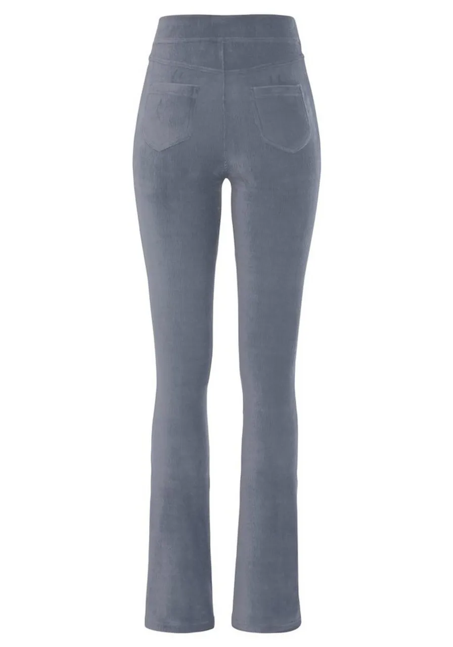 LASCANA Jazzpants aus weichem Material in Cord-Optik, Loungewear